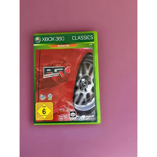 Диск с игрой на Xbox 360 лицензия Project Gotham Racing 4, игра на Xbox 360 Project Gotham Racing 4