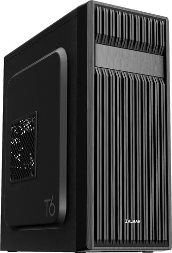 Корпус Zalman ZM-T6 Black, без БП, Micro ATX/Mini ITX, 3.5mm х 2, USB2.0 x 1, USB3.0 x 1, 5.25` x 1, 3.5` ​​x 2