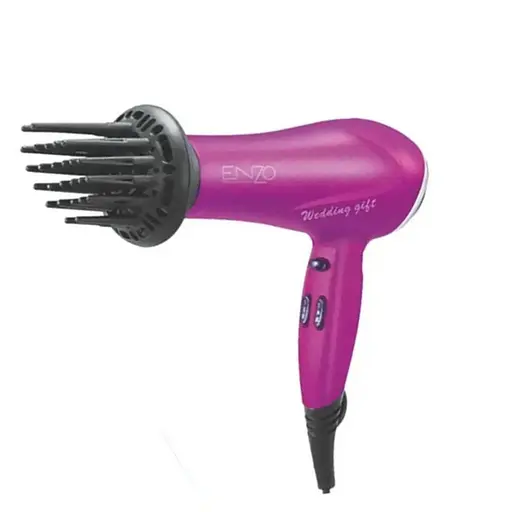 Набор для укладки волос Enzo EN-6303 3в1 2000 Вт Розовый - фото 3
