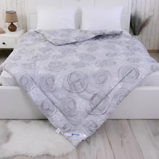 Одеяло шерстяное Руно Light beige 140х205 см 321.29ШЕУ_Light beige - фото 8