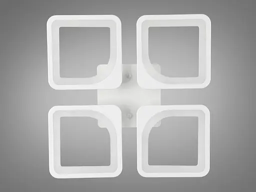 Світлодіодна люстра смарт світильник з ІЧ пультом та дімером, 60W - фото 3