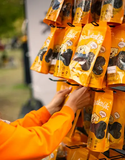 Ласощі для собак натуральні сушені. Рубець яловичий, 100 г - фото 7