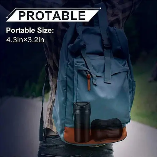 Автоматичний двосторонній мастурбатор Jaffen з 10 режимами Чорний K000714 - фото 2