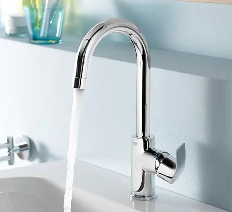 Смеситель для умывальника L-Size Grohe BauCurve 23090000 Хром - фото 2