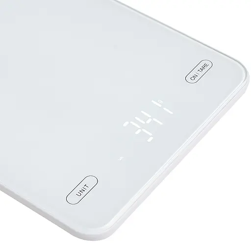 Ваги кухонні Adler AD 3177 white електронні/10кг/г; мл, унція/ USB type C/ автовимкнення/ скло - фото 4