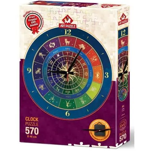 Пазл Art Puzzle Часы Зодиак 570 эл. (5001)