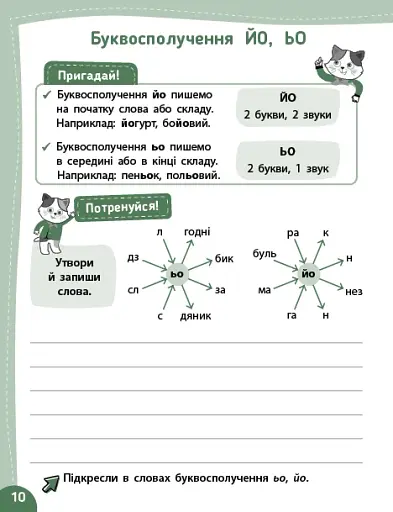 Літній тренажер. Українська мова. Я йду в 4 клас - фото 2