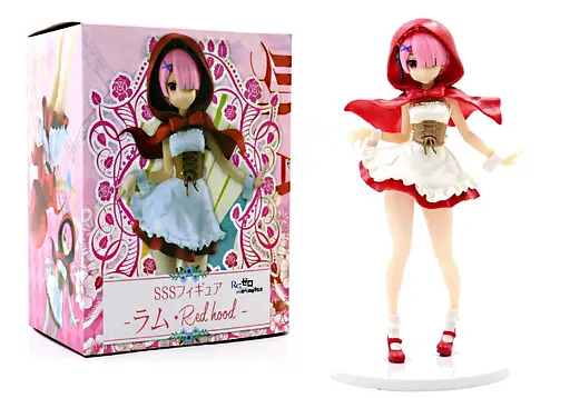 Фігурка Rаm Re Zero Рам у червоному каптурі Життя в альтернативному світі з нуля 21 см WST anime RZ 22.92 - фото 2