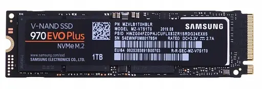 Накопичувач SSD Samsung M.2 NVMe 1Tb 970 EVO Plus (MZ-V7S1T0) Б/в - фото 1