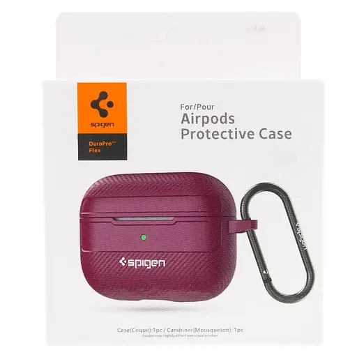 Футляр SGP Shockproof для наушников Airpods 3 Plum - фото 5