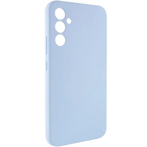 Чохол Lakshmi Silicone Cover Full Camera AAA для Samsung Galaxy S24+ Блакитний/Sweet Blue - фото 2