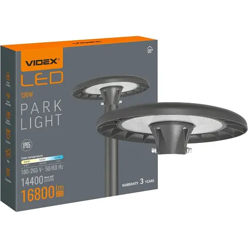 Світлодіодний ліхтар Videx SLP01 120W 3000/5000/6500K (VL-SLP01-120B) - фото 4