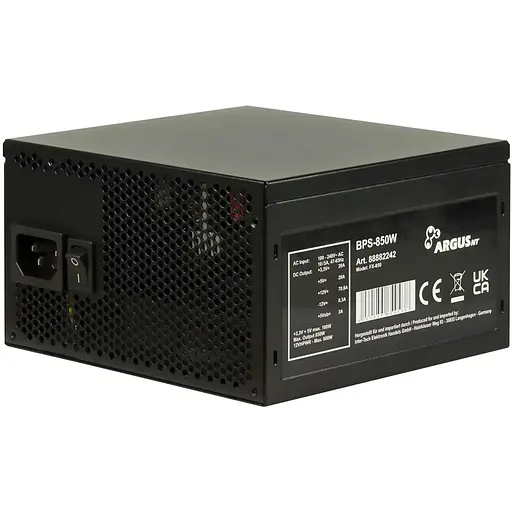 Блок питания Argus 850W (BPS-850W) Б/у - фото 2