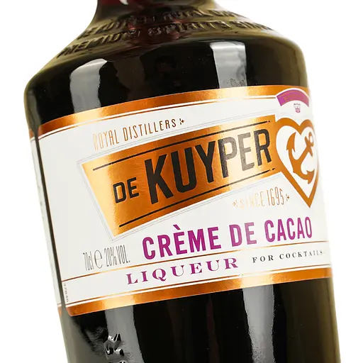Лікер De Kuyper Creme de Cacao Dark Какао темний, 20%, 0,7 л - фото 5