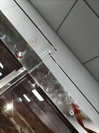 Двері в нішу Koer SR SD02-120x200-TR-01 прозоре скло Easy Clean 8 мм, хром KR5384, універсальні, прозорий, хром - фото 9