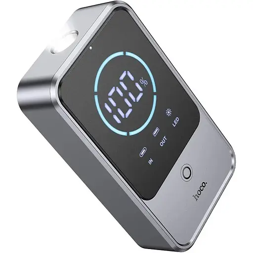 Пуско-зарядний пристрій Hoco QS7 Source 10000mAh Gray (150876)