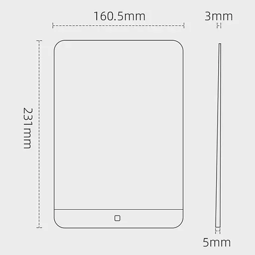 Детский планшет для рисования Xiaomi Xiaoxun 10" color LCD (XPHB011) - фото 6