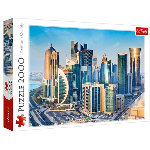Пазл Trefl Доха, Катар, 2000 эл. (27084) - фото 1