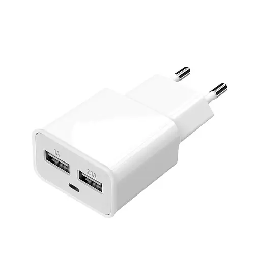 Блок живлення 2 usb Travel Adapter For Galaxy Tab / iPad - фото 1