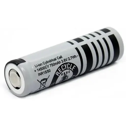 Аккумулятор High Power 14500 Li-ion 750 mAh - фото 1