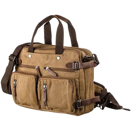 Сумка текстильна Vintage 43х35х12 см sum0012217 - фото 1