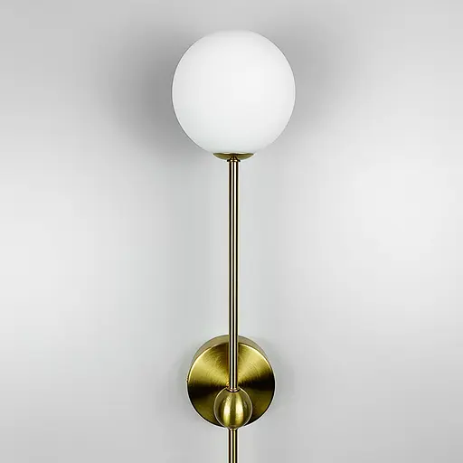 Бра Mae с белыми плафонами в удлиненном корпусе 75 см Line F Арт. WB1Количество ламп/750 AB - фото 2