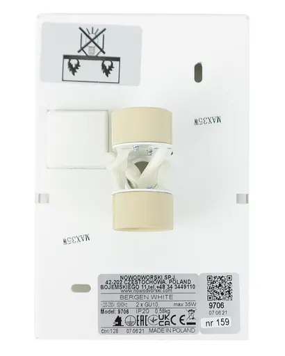 Бра Nowodvorski 9706 BERGEN - фото 5