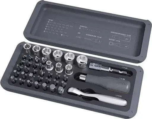 Викрутка з комплектом біт та насадок Xiaomi JimiHome Screwdriver Set (JM-GNT41) [83231] - фото 3