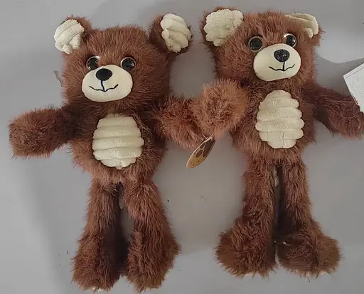 М'яка іграшка-потягушка MJ2406 Ведмедик 30см, в пакеті (6924050724065) - фото 5