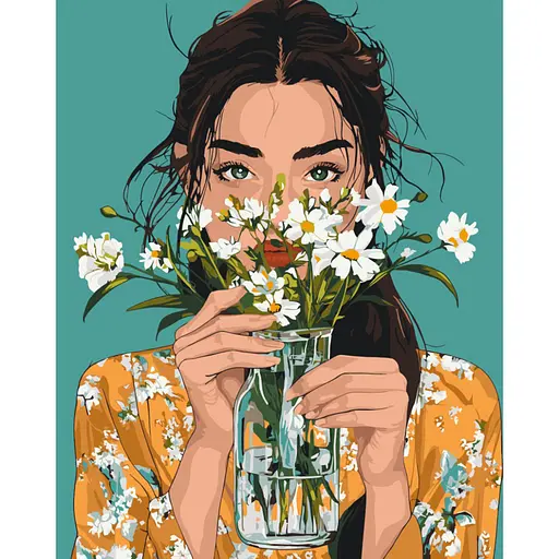 Картина по номерам "Ромашковый вайб" Art Craft 10183-AC 40х50 см - фото 1