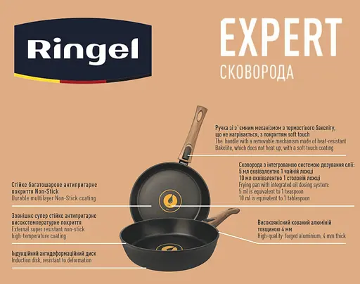 Сковорода Ringel Expert 28 см (6806800) - фото 3