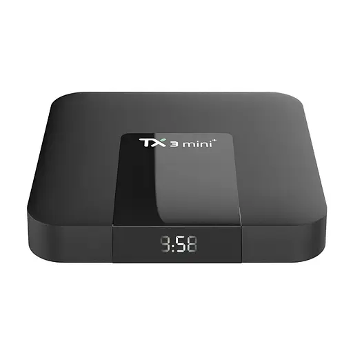 Смарт ТВ-приставка Tanix TX3 mini+ 4/32GB Android (TBT30432B 4463) Чорна - фото 1