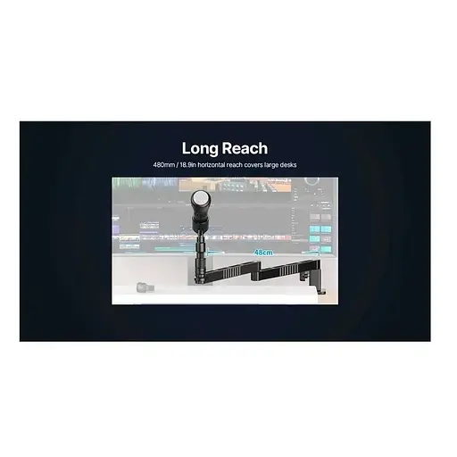 Штатив-тримач підставка для мікрофона Ulanzi Vijim low-level Microphone Stand (UV-2991 LS26) - фото 8