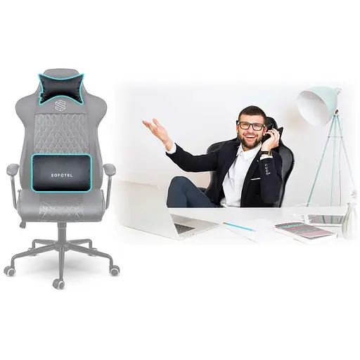 Офисное кресло Sofotel Werona 2581 Black - фото 9