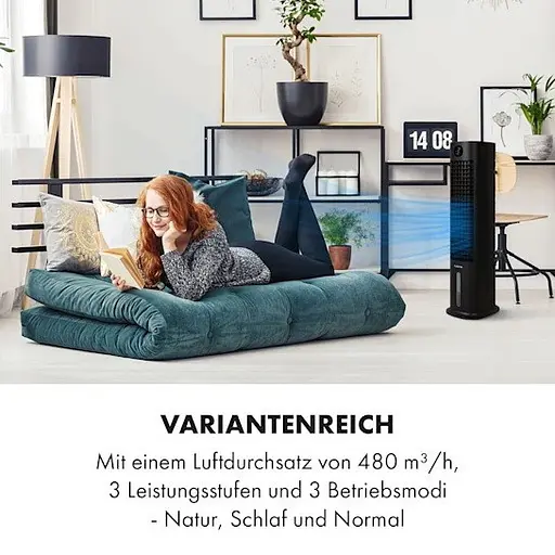 Охолоджувач повітря Klarstein Skytower Grand Smart 480 м3/год (10035817) - фото 7