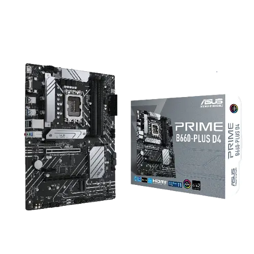 Материнська плата Asus B660-Plus D4 Prime LGA 1700 (PRIME B660-PLUS D4)