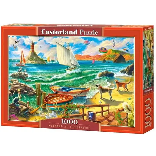 Пазл Castorland Выходные на море 1000 эл. (C-104895)