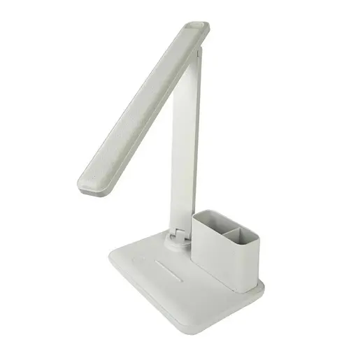 Настольная LED лампа Bailong BL-3302 Сенсорный аккумуляторный светильник 6Вт 3 режима Белый - фото 2