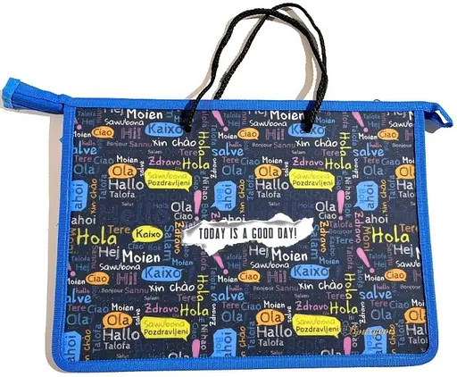 Папка на блискавці із ручками, А4+, P0231