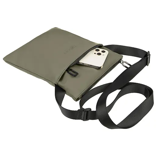 Сумка через плече Tucano Gommo зелений sum0027693 - фото 7