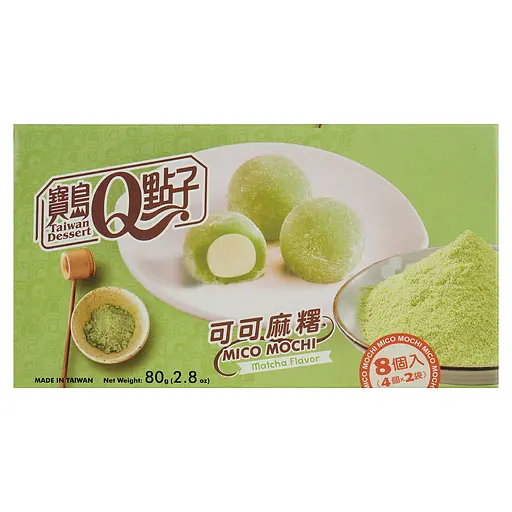 Пирожное моти Taiwan Dessert Cacao Matcha Flavor Cream 80 г