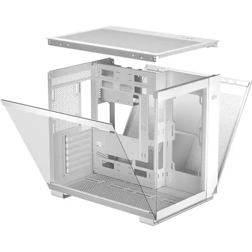 Корпус PcCooler C3 T500, White, Mid Tower, без БЖ, для ATX / Micro ATX / Mini ITX, 2xUSB 3.0 / 1xType-C, макс. CPU - 175 мм / GPU - 400 мм, бічна та передня панель із загартованого скла - фото 7