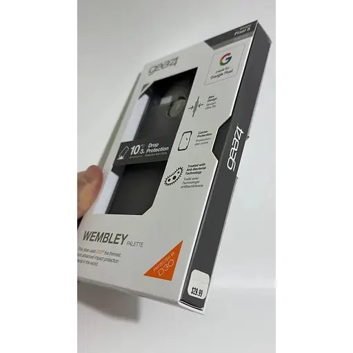 Протиударний силіконовий чохол Gear4 Wembley Palette для Google Pixel 5 (6") Smoke (702006633) - фото 5