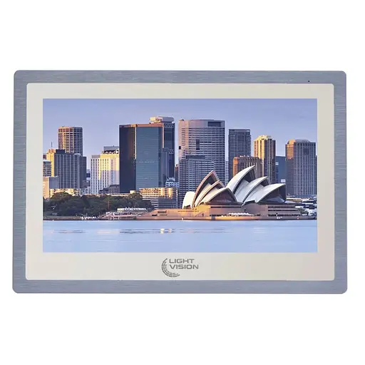 Відеодомофон 10” Light Vision SYDNEY FHD Silver/White (82-00234)
