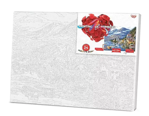 Картина по номерам 40х50 KpNe-01 Danko Toys PAINTING BY NUMBERS Вид 1 - фото 2