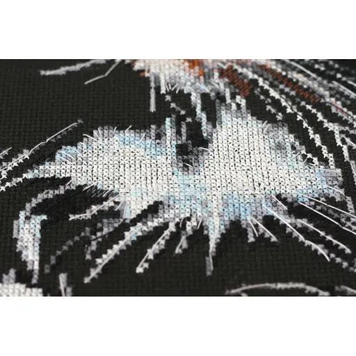 Набор для вышивки крестиком "Пушистик" AH-062 30х35 см - фото 4