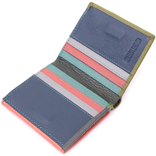 Жіночий шкіряний гаманець ST Leather 10х9.5х1.5 см acs0029462 - фото 3