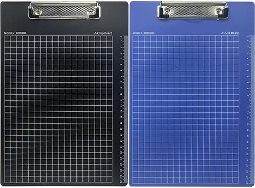 Планшет А4 пластик Клітка (В асортименті) - фото 2