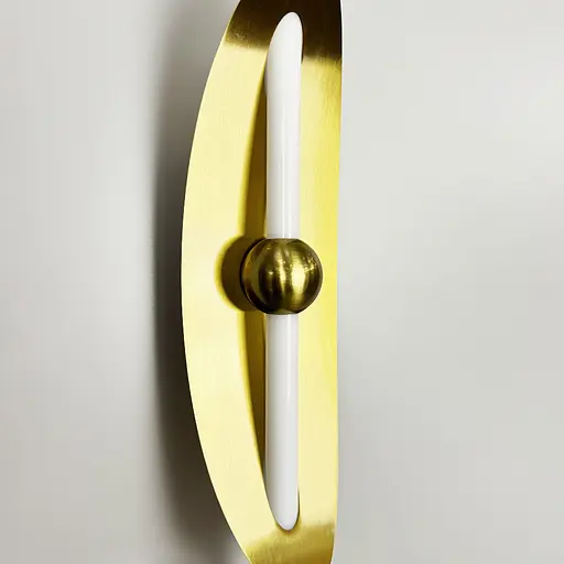 Світлодіодне бра з латунним корпусом 60 см Арт. W 60/1 A Line F - фото 5