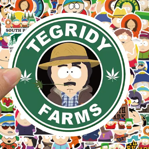Стікерпак Південний Парк Набір наклейок GeekLand South Park 100 штук - фото 8
